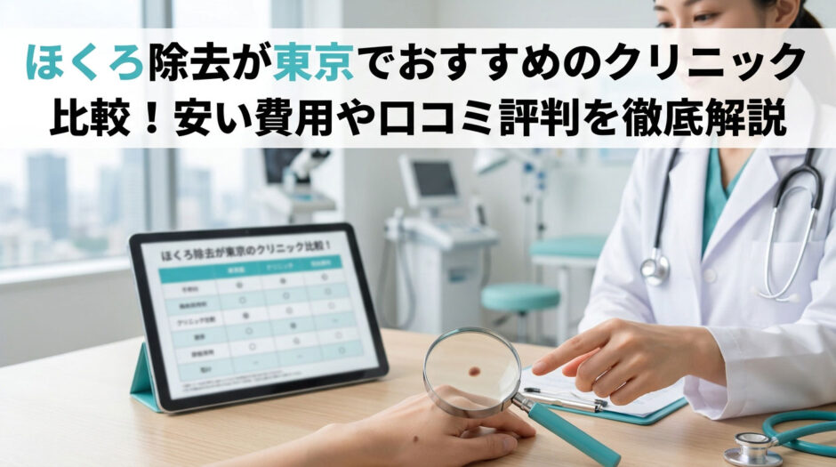 ほくろ除去 東京 おすすめ