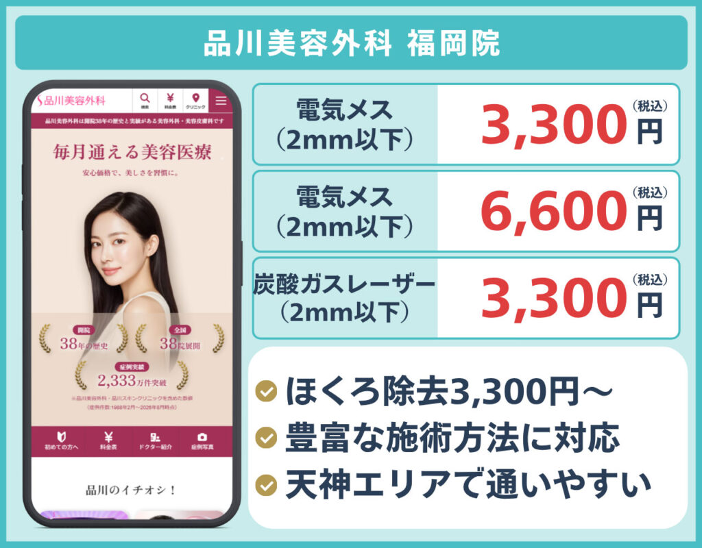 品川美容外科 福岡院