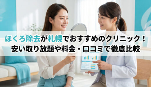 ほくろ除去が札幌でおすすめのクリニック！安い取り放題や料金・口コミで徹底比較