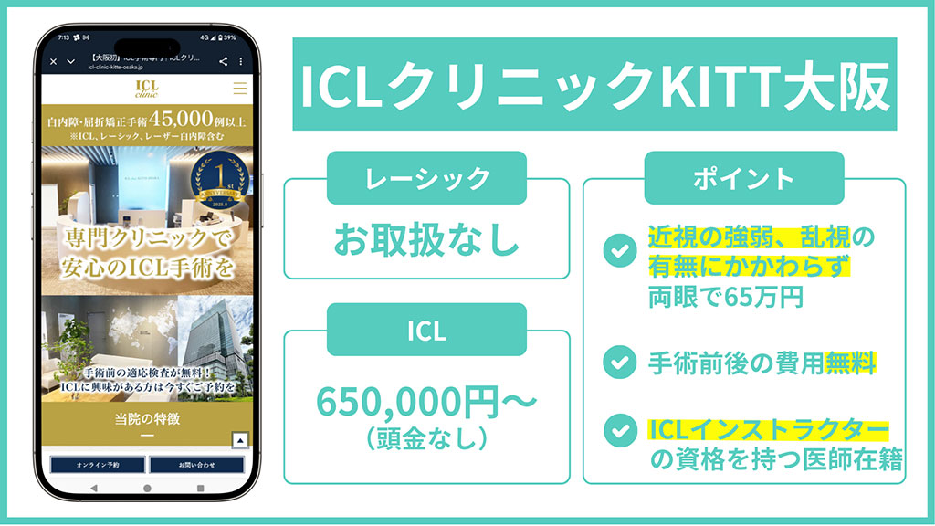 ICLクリニック KITTE大阪