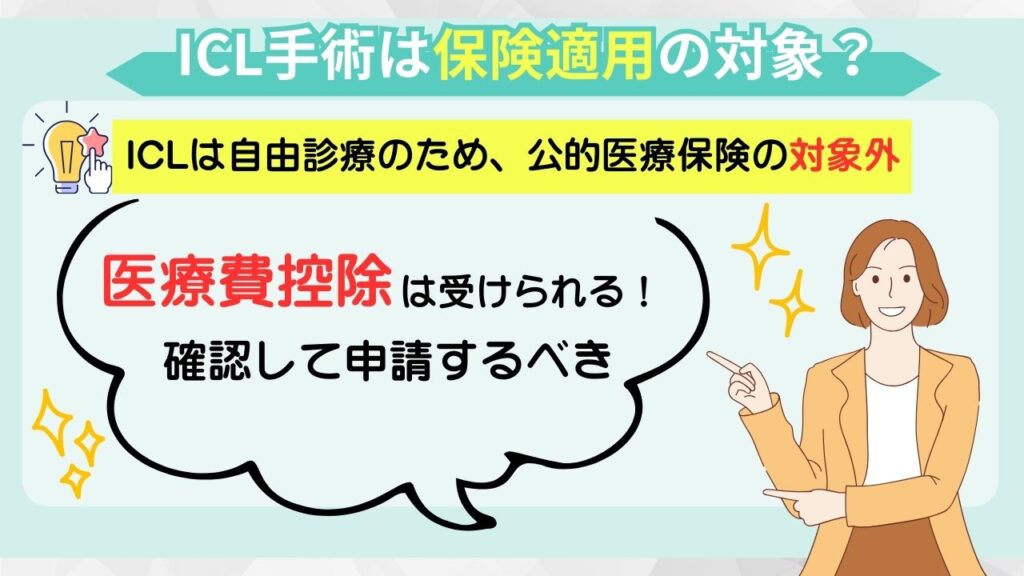 ICL手術は保険適用の対象?