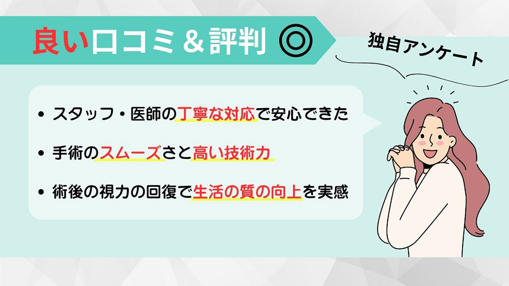 良い口コミ・評判