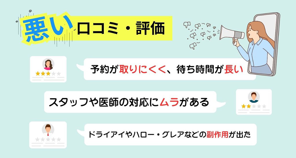 悪い口コミ・評判