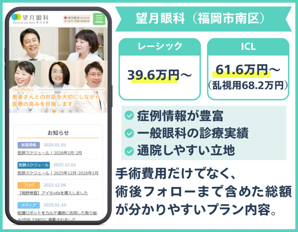 望月眼科(福岡市南区)