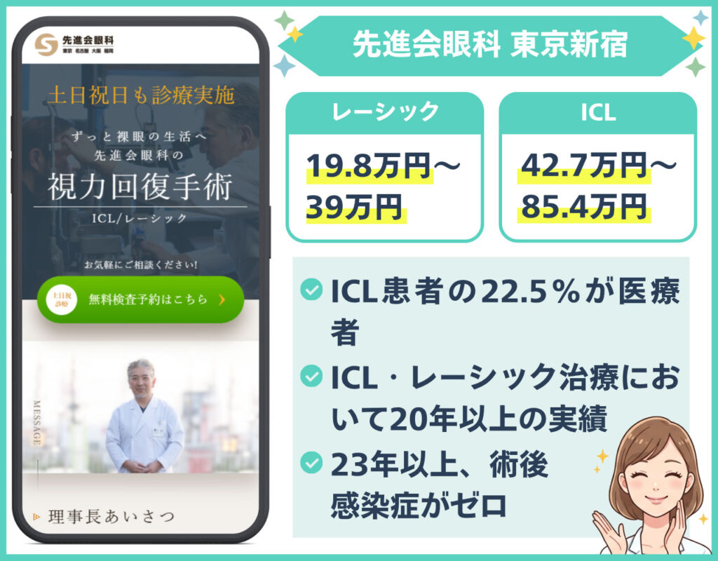 先進会眼科 東京新宿